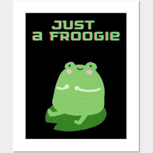 Just a froggie Posters and Art